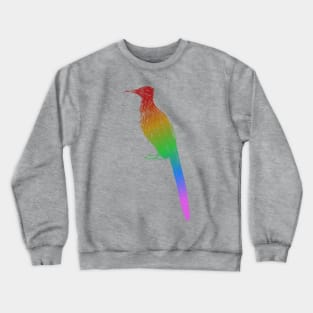 Rainbow Roadrunner Crewneck Sweatshirt